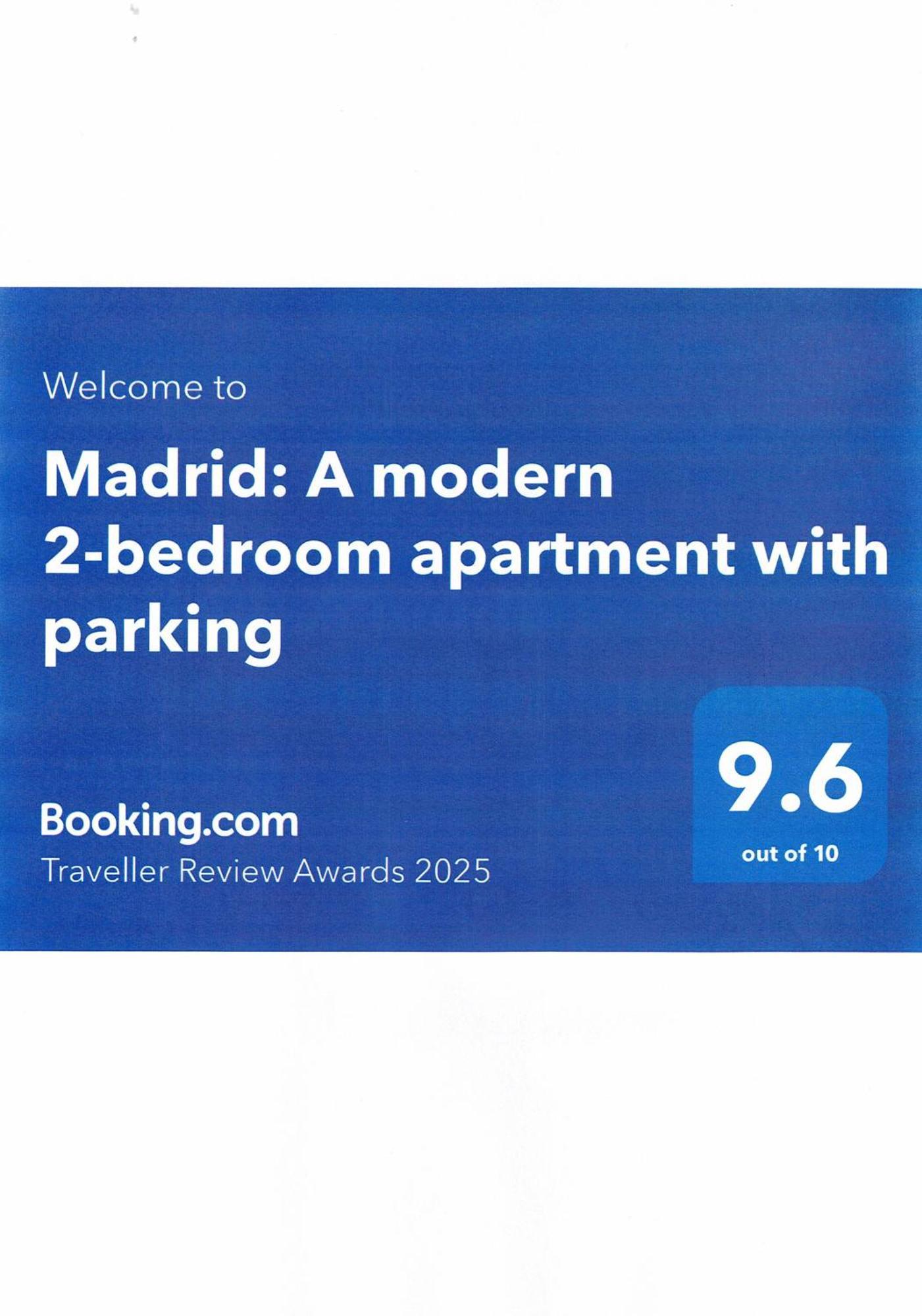 Madrid: A Modern 2-Bedroom Apartment With Parking 索菲亞 外观 照片